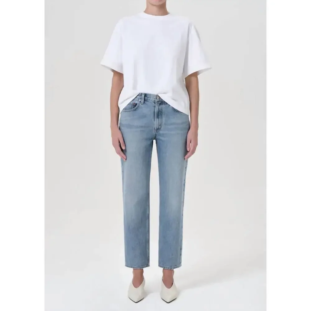 Agolde Valen Mid Rise Vintage Straight Jeans - Picture 2 of 4
